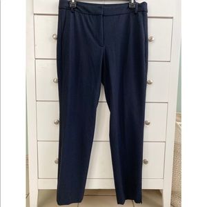 Zara Basic Ankle Pants - Navy Blue